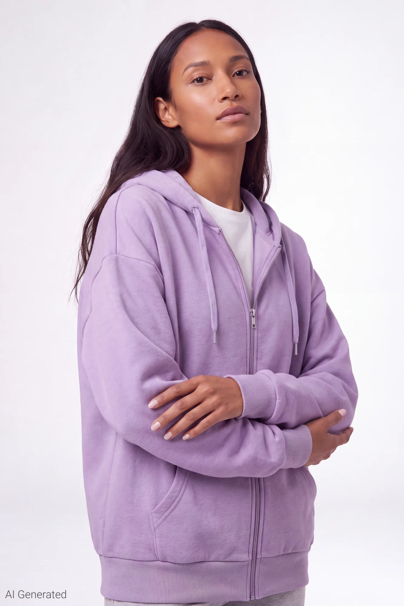 Fleece Zip Hoodie
