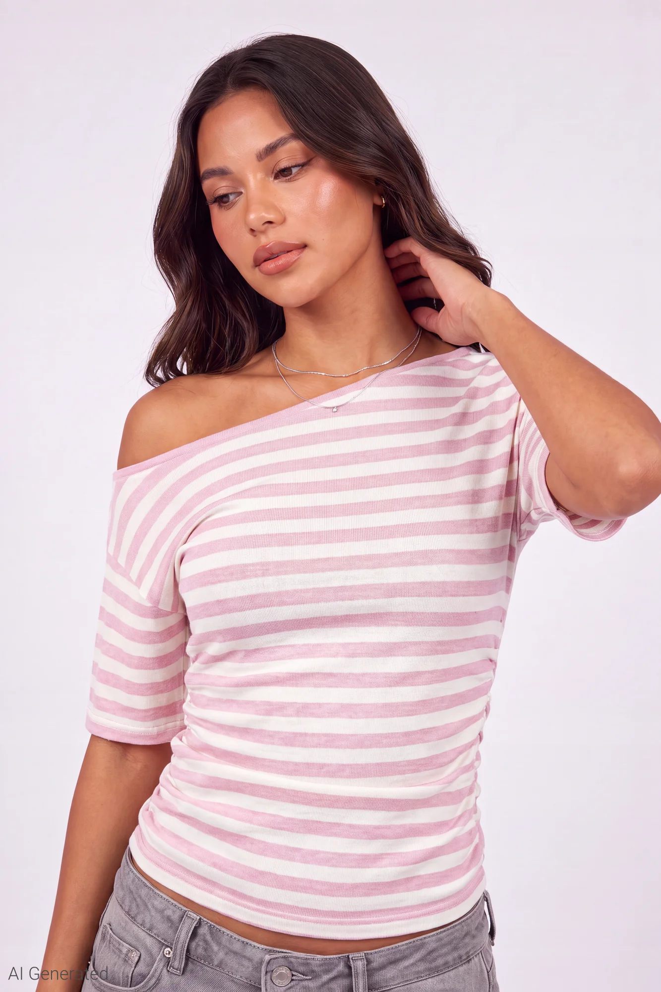 Slinky Off Shoulder Top