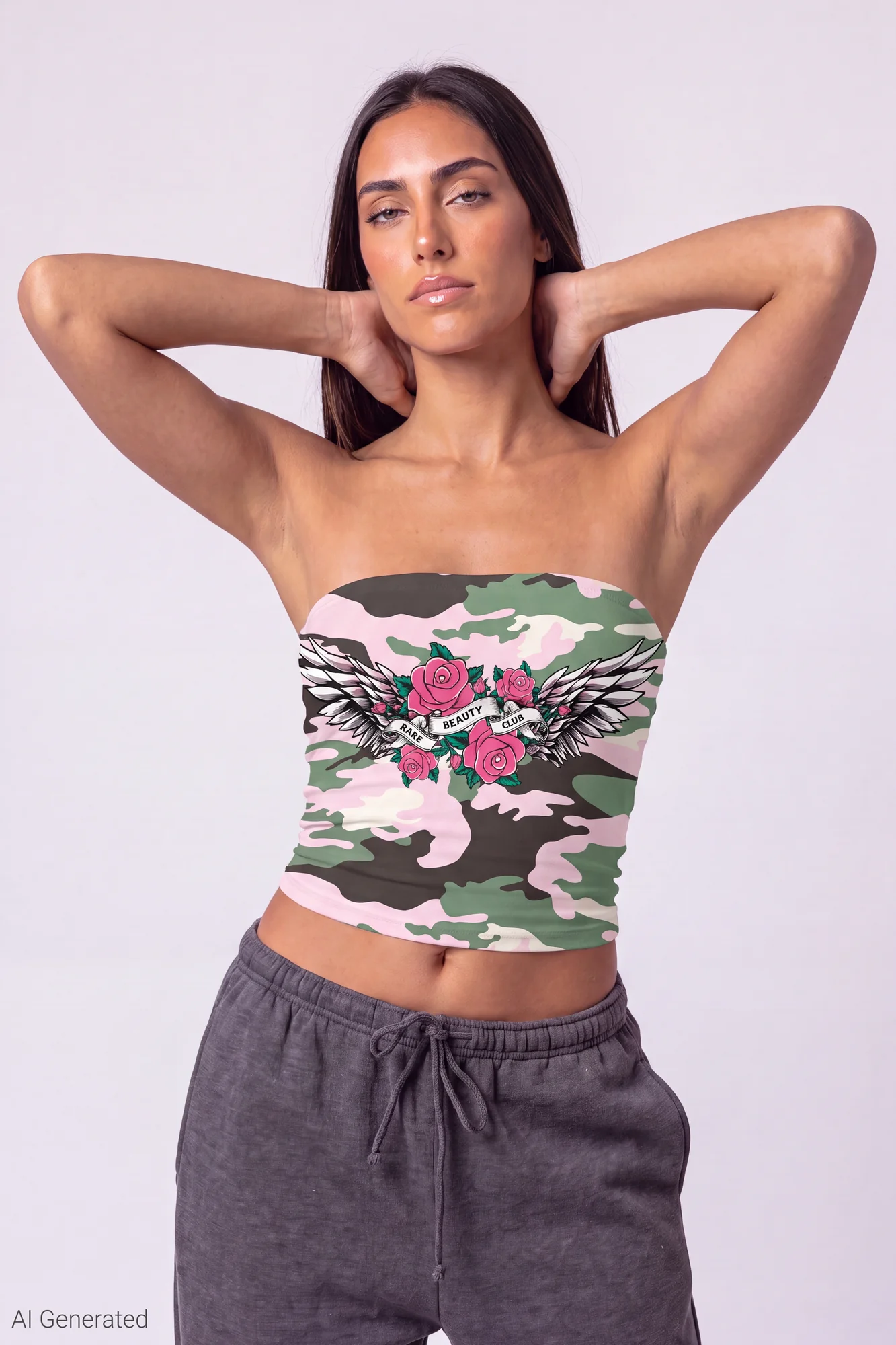 Graphic Tube Top