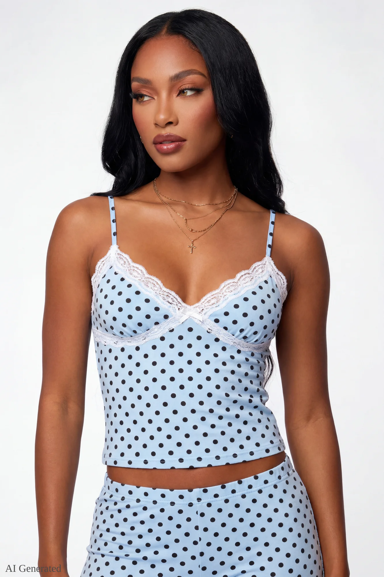 Soft Lace Trim Cami