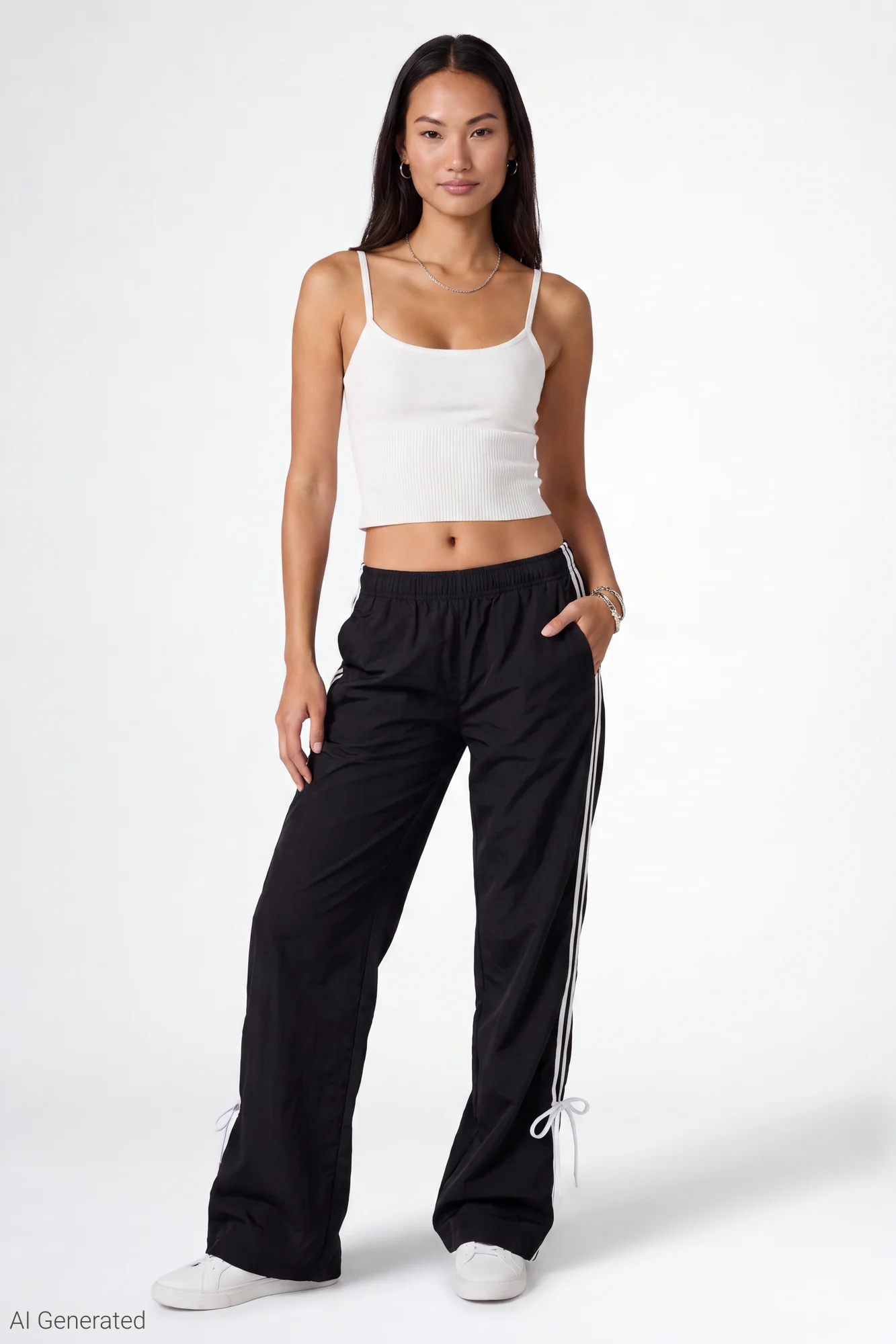 Bow Detail Track Pant