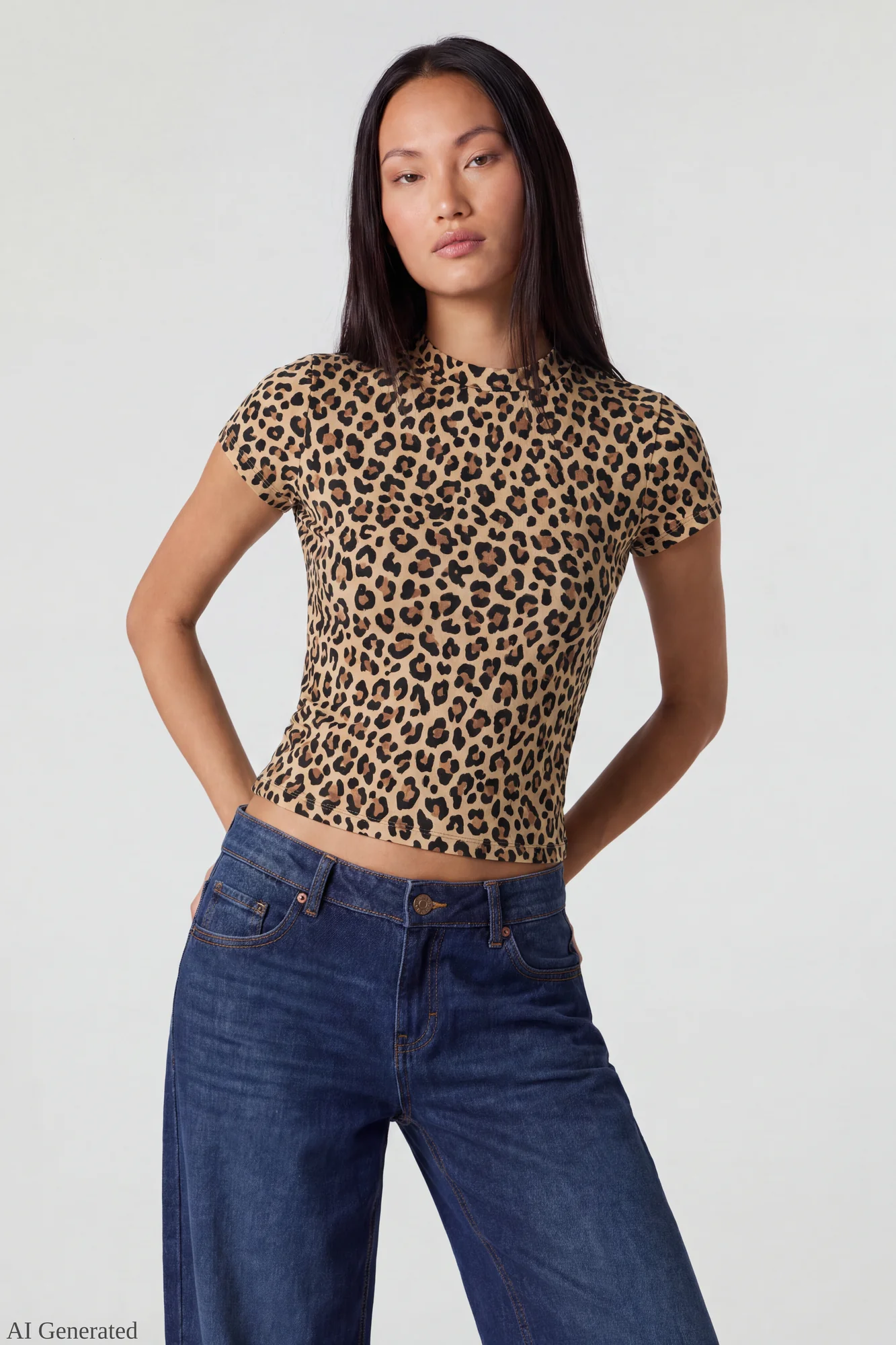 Graphic Fitted T-Shirt