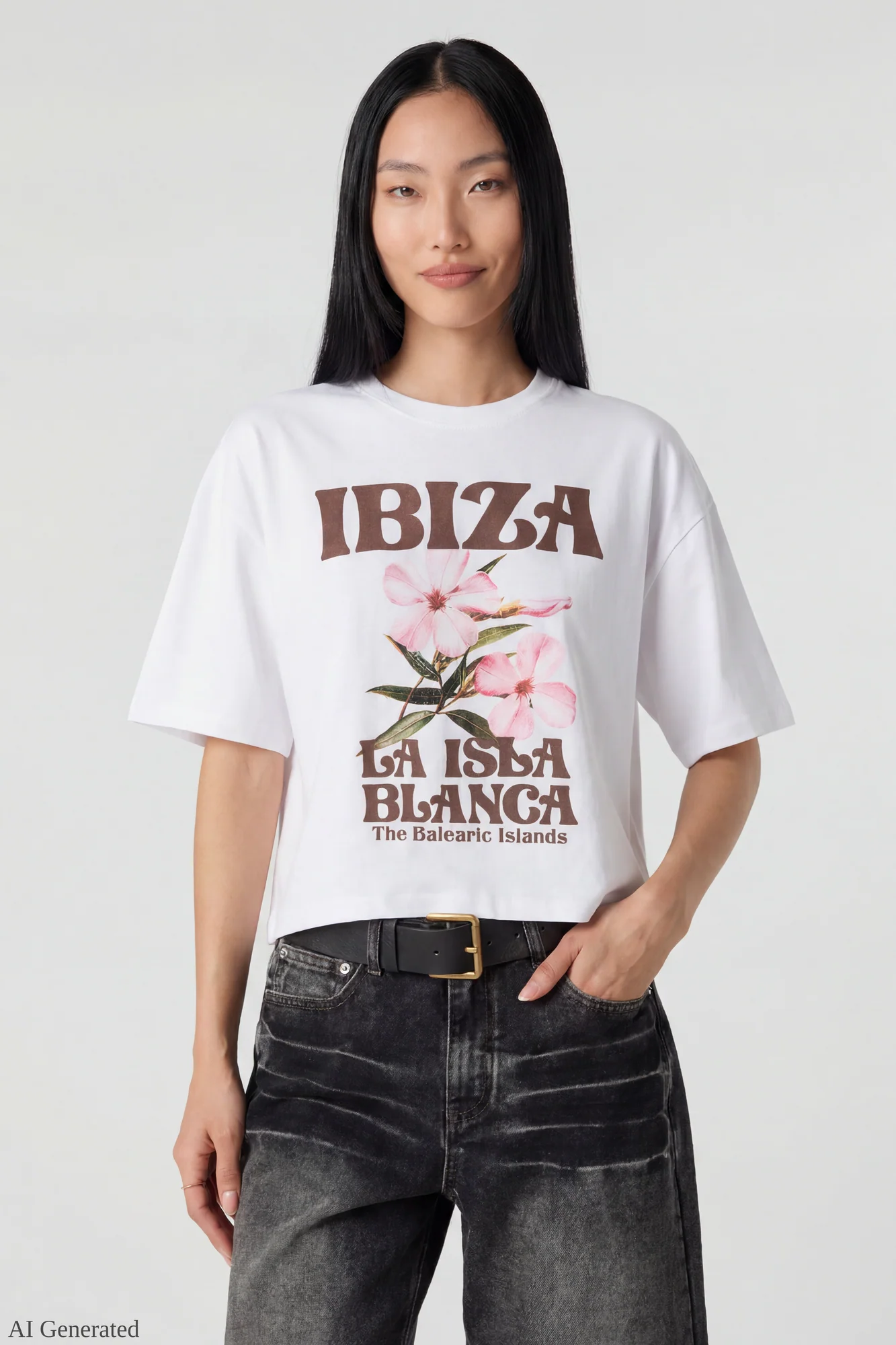 Summer Graphic Boyfriend T-Shirt