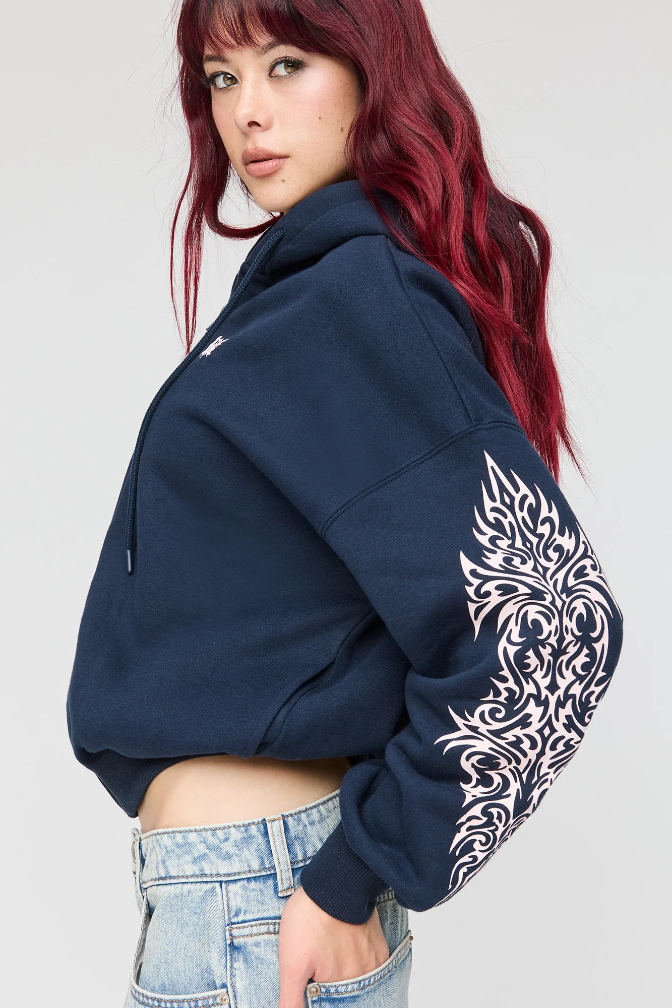 Luxe Fleece Favourite Graphic Zip Hoodie