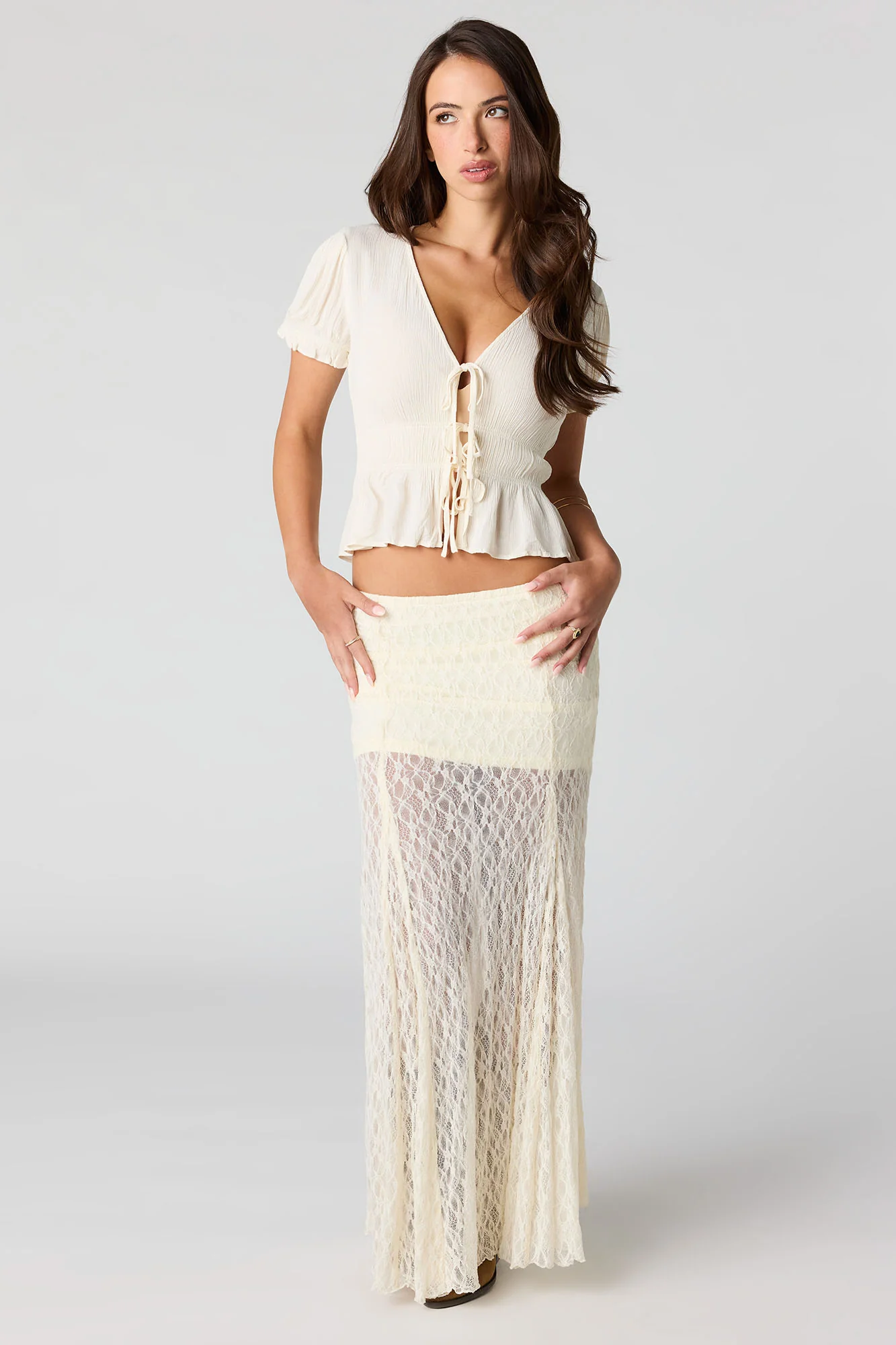 Lace Maxi Skirt