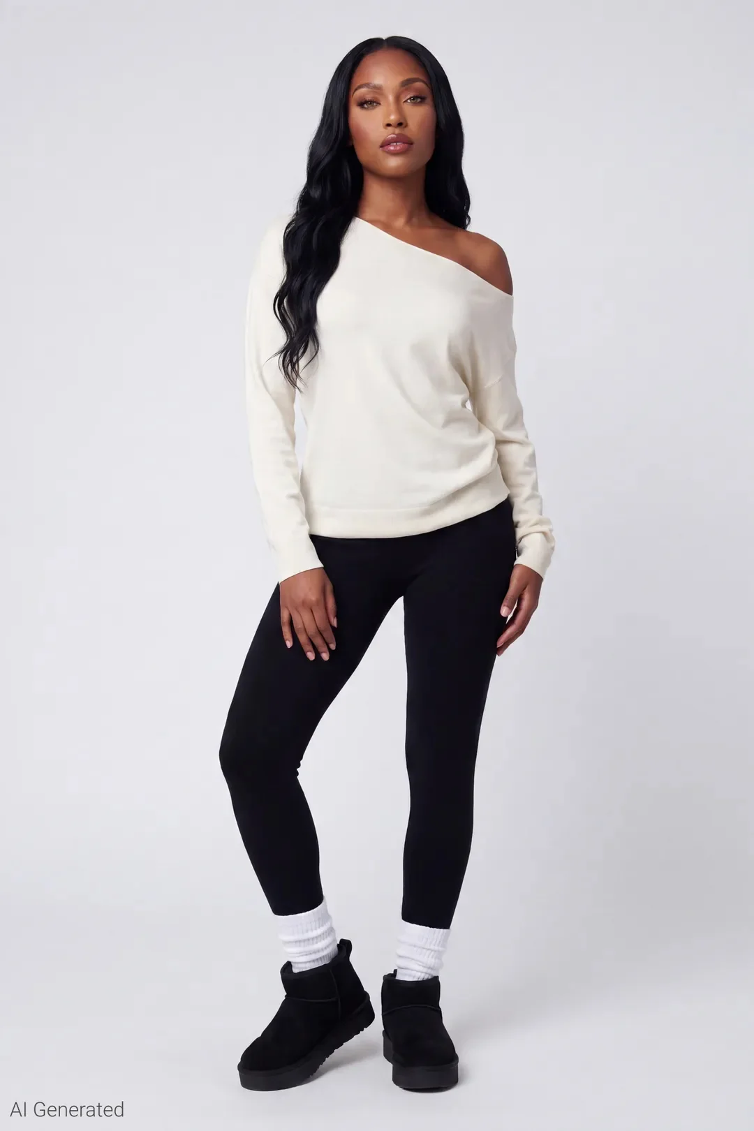 High Rise Seamless Fleece Lined Legging