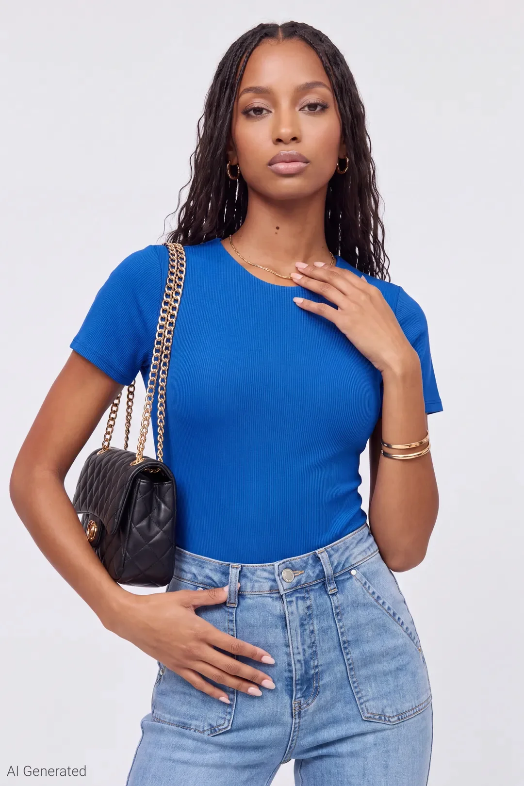 Contour Ribbed Short Sleeve Bodysuit